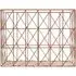 Vertex Rectangular Wire Basket - Brown, Copper