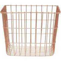 Vertex Square Storage Basket - Brown, Iron