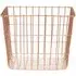 Vertex Square Storage Basket - Brown, Iron