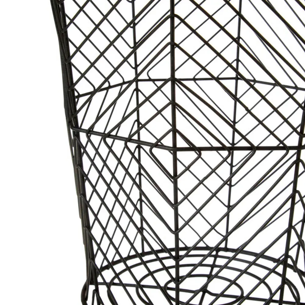 Vertex Storage Basket - Black, Iron Wire
