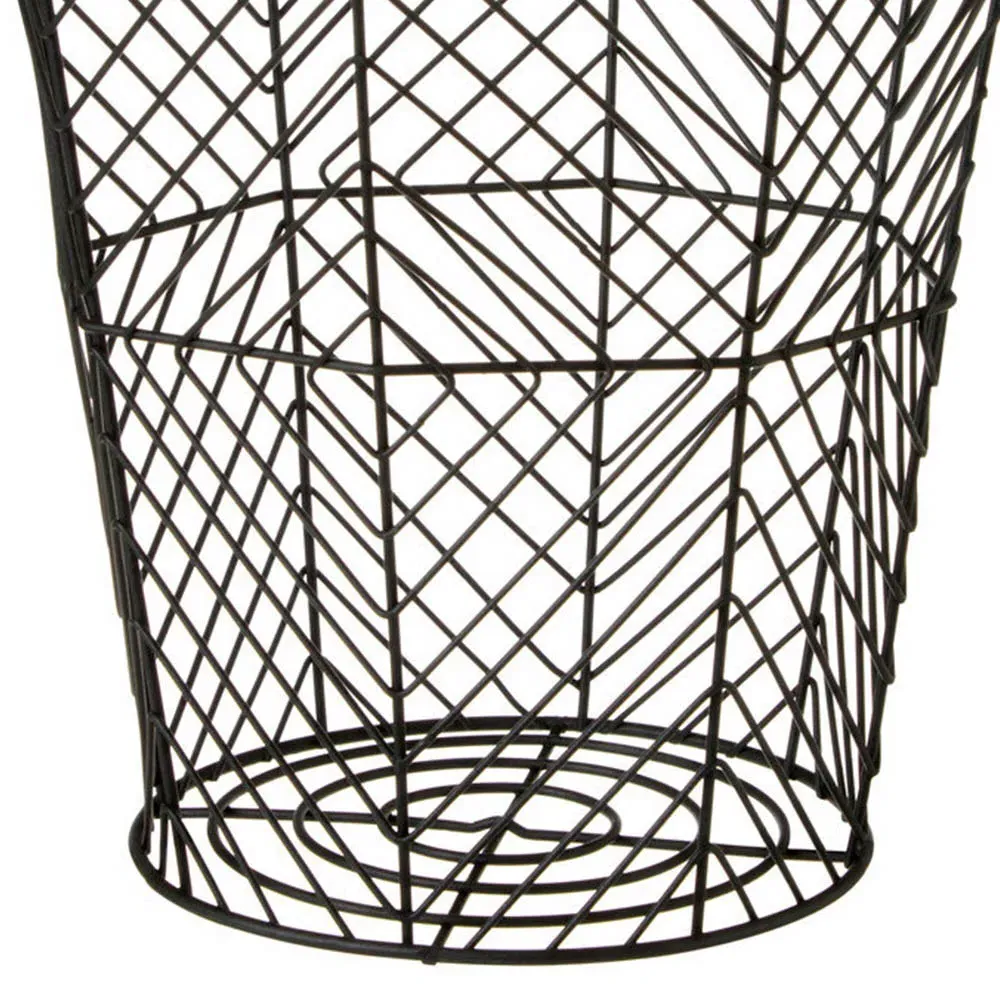 Vertex Storage Basket - Black, Iron Wire