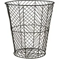Vertex Storage Basket - Black, Iron Wire