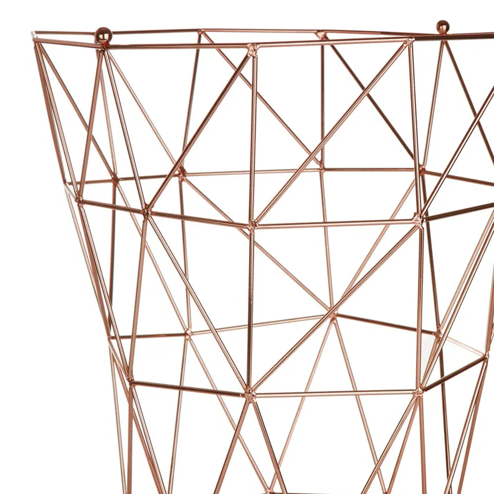 Vertex Storage Basket - Copper, Iron Wire