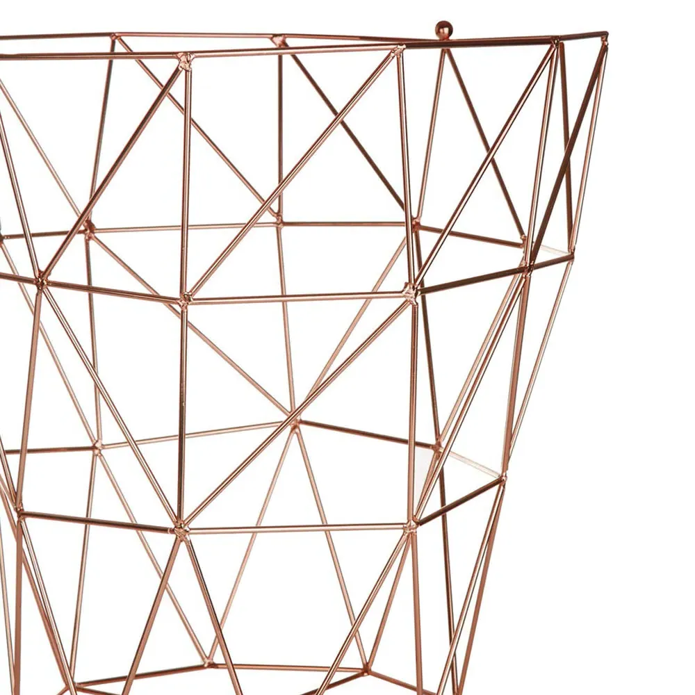 Vertex Storage Basket - Copper, Iron Wire
