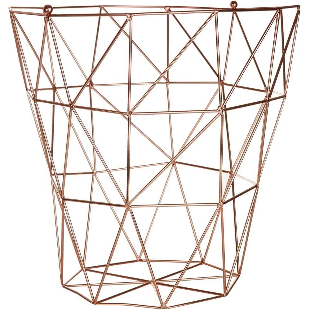 Vertex Storage Basket - Copper, Iron Wire