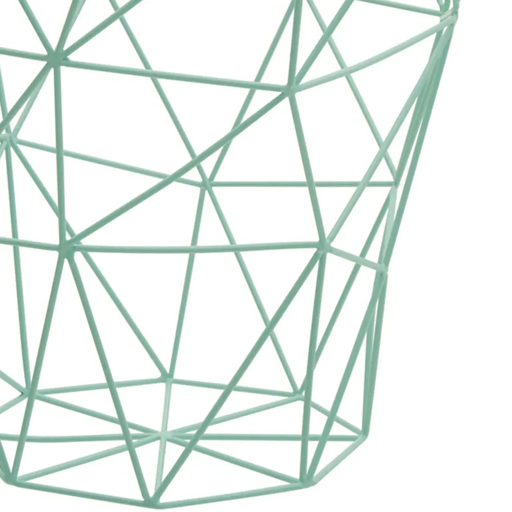 Vertex Storage Basket - Green, Iron Wire