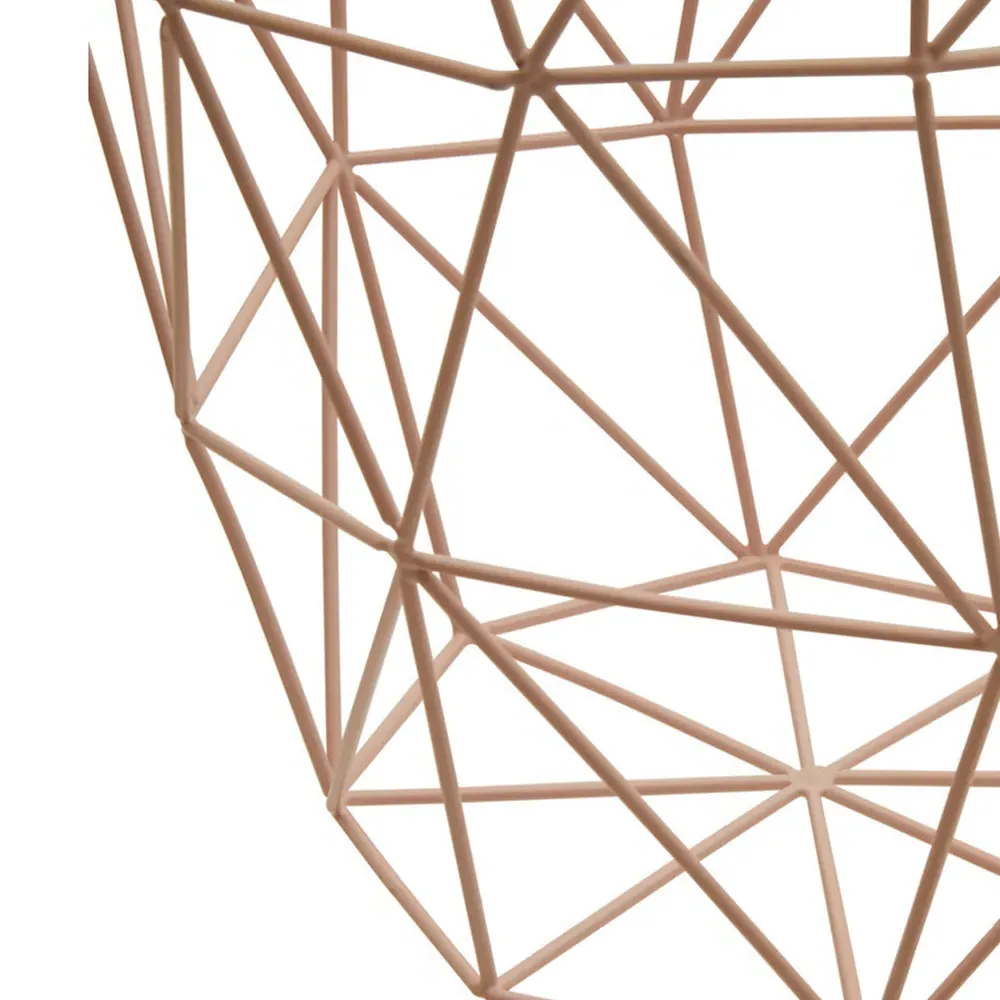 Vertex Storage Basket - Pink, Iron Wire