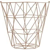 Vertex Storage Basket - Pink, Iron Wire