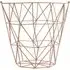 Vertex Storage Basket - Pink, Iron Wire