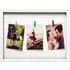 Washing Line Photo Frame - White