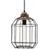Wire Cage Pendant Light - Black, Iron