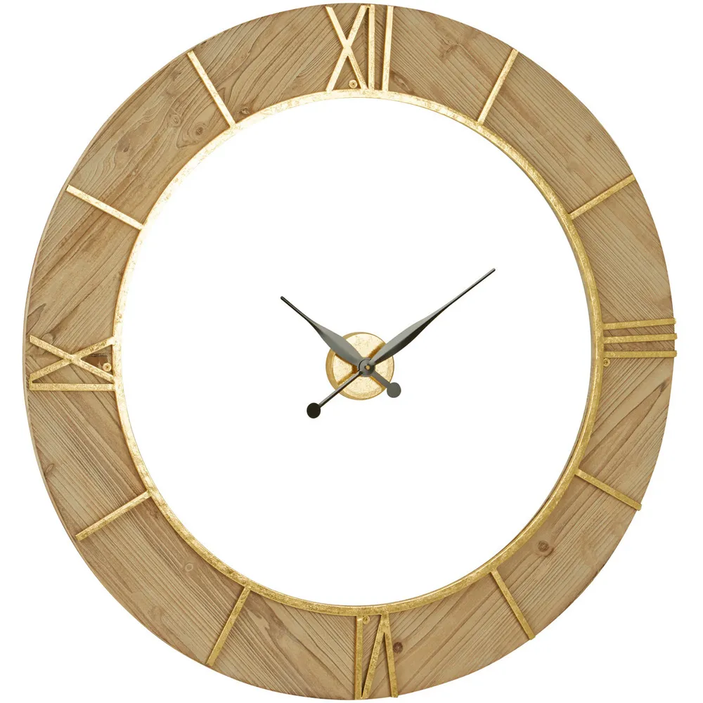 Yaxi Round Wall Clock - White