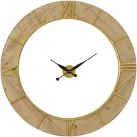 Yaxi Round Wall Clock - White