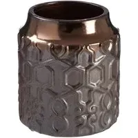 Zircon Small Ceramic Planter - Gold