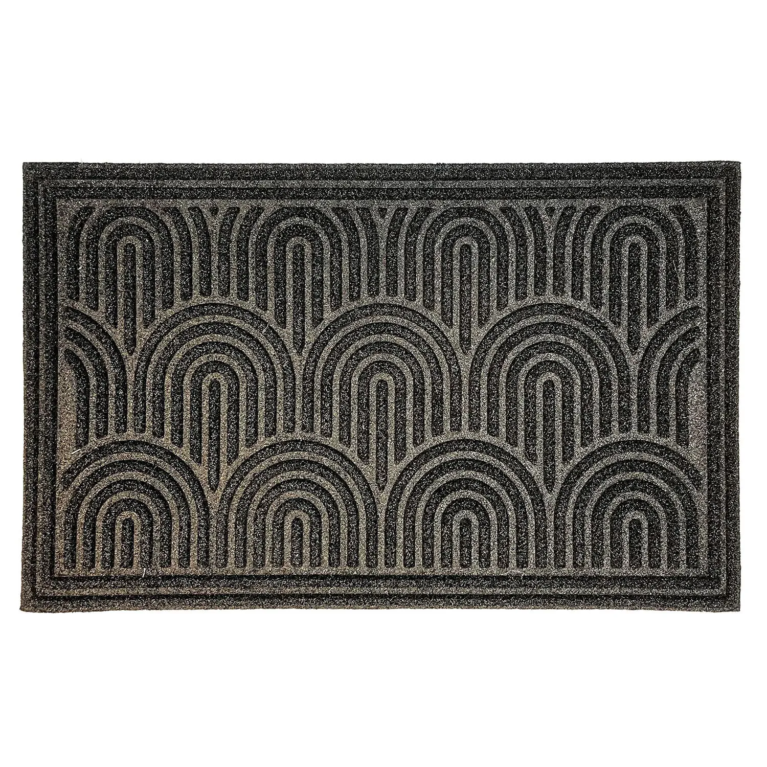 Scratchy Scrape Doormat - Black