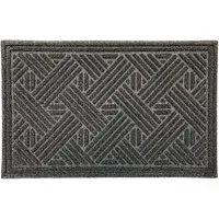 Scratchy Scrape Doormat - Black