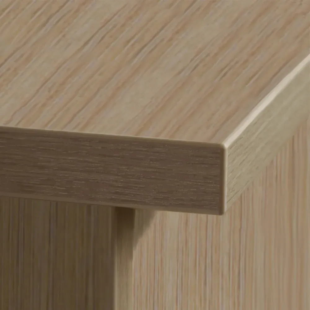 3 Drawer Storage Chest with Lock - Brown