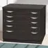 5 Drawer A2 Plan Chest of Drawers - Black