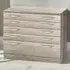 5 Drawer A2 Plan Chest of Drawers - Grey