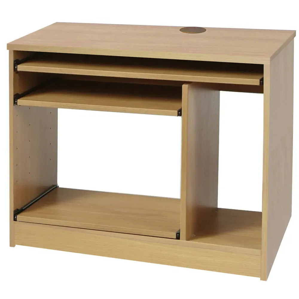 Computer Desk with Storage - Brown