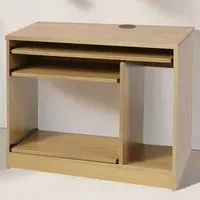 Computer Desk with Storage - Brown