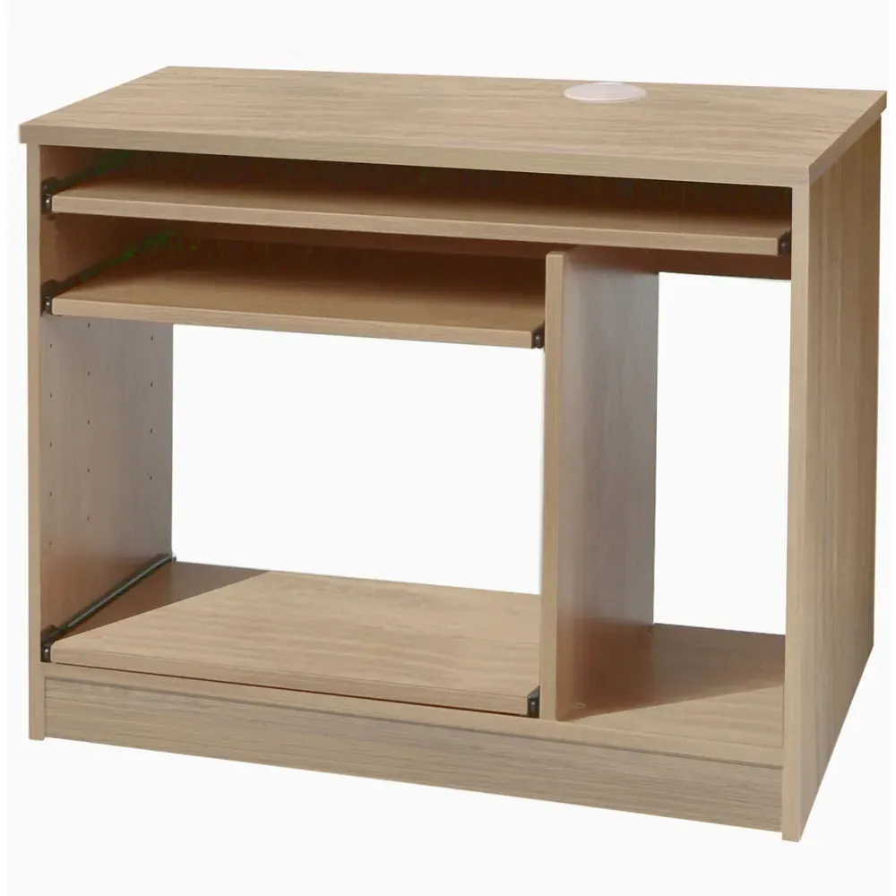 Computer Desk with Storage - Brown