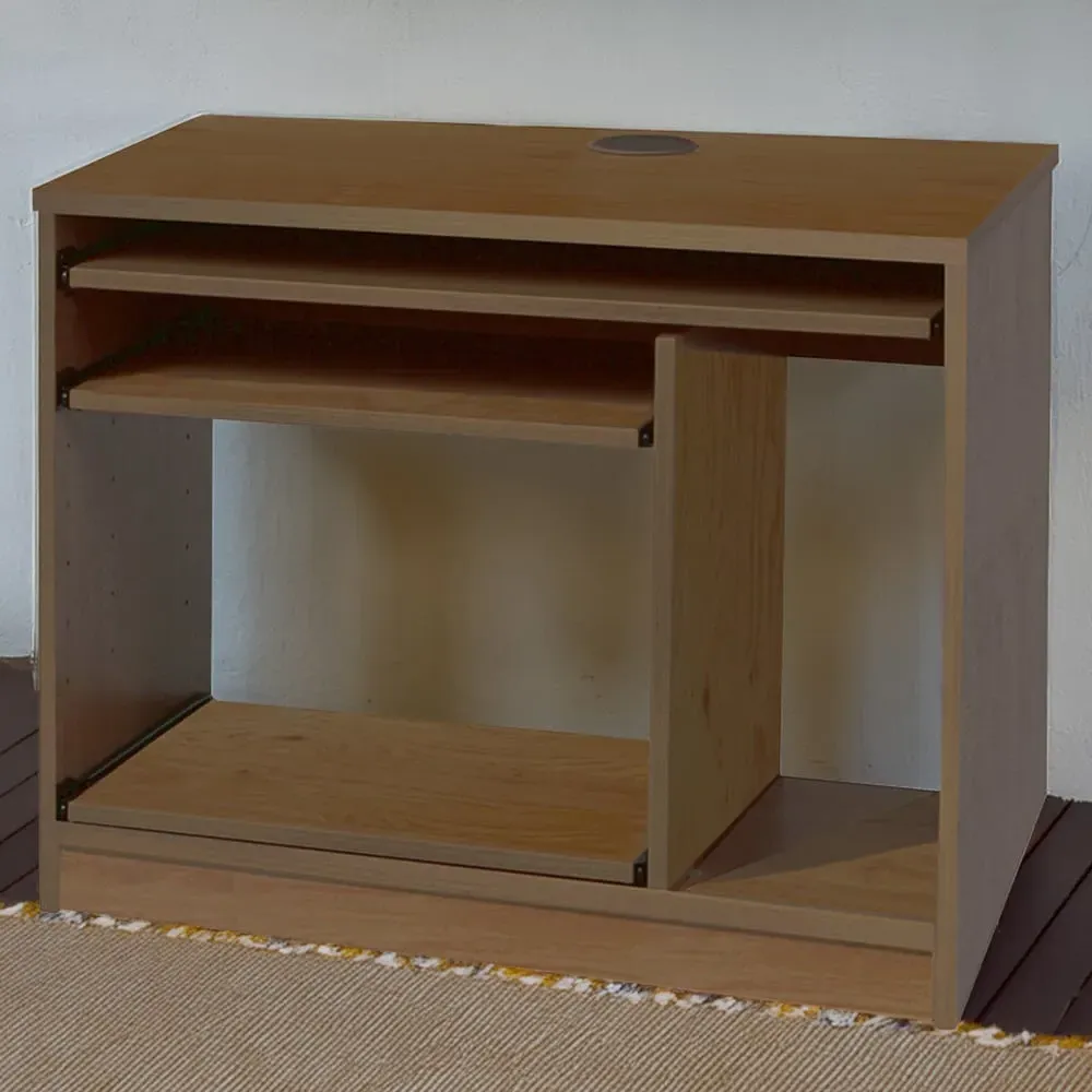 Computer Desk with Storage - Brown