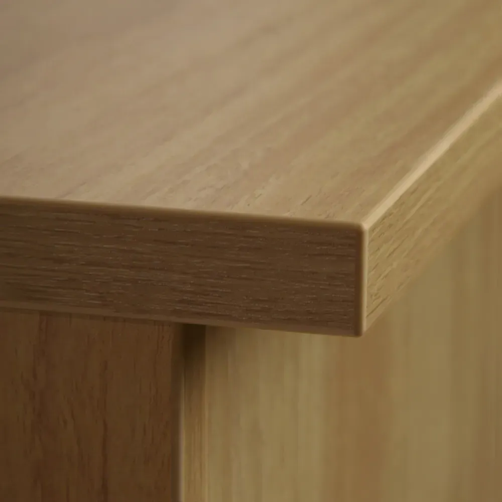 Corner Desk with Drawer Unit and Hutch Bookcase Set - Brown