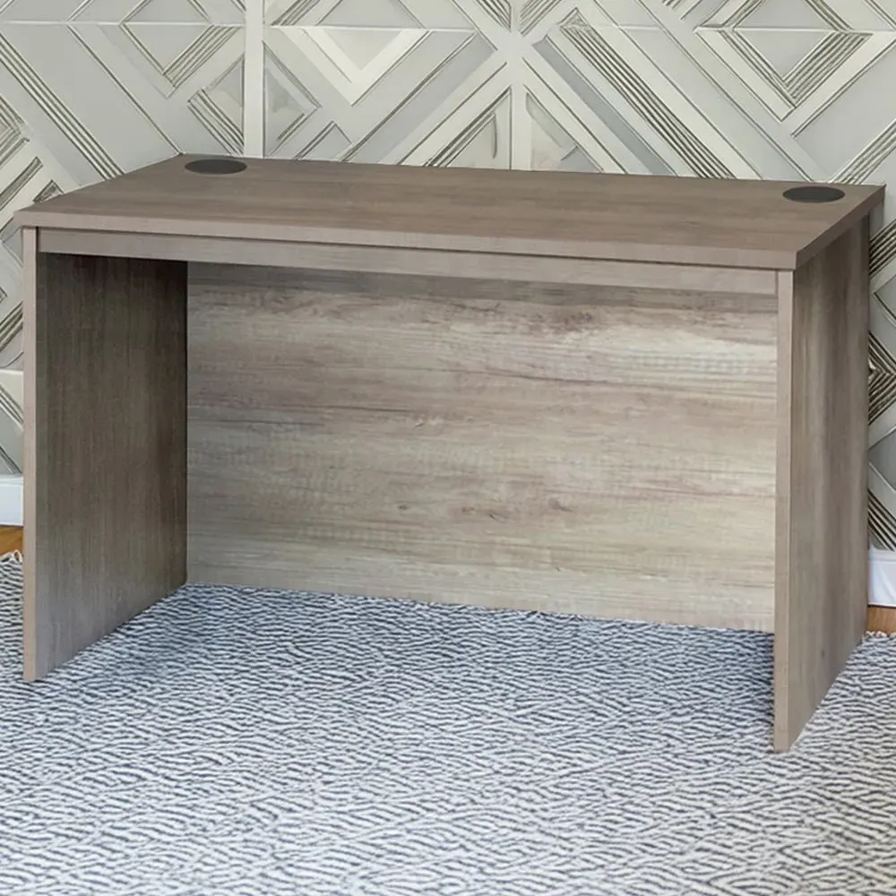 Large Home Office Desk - Grey