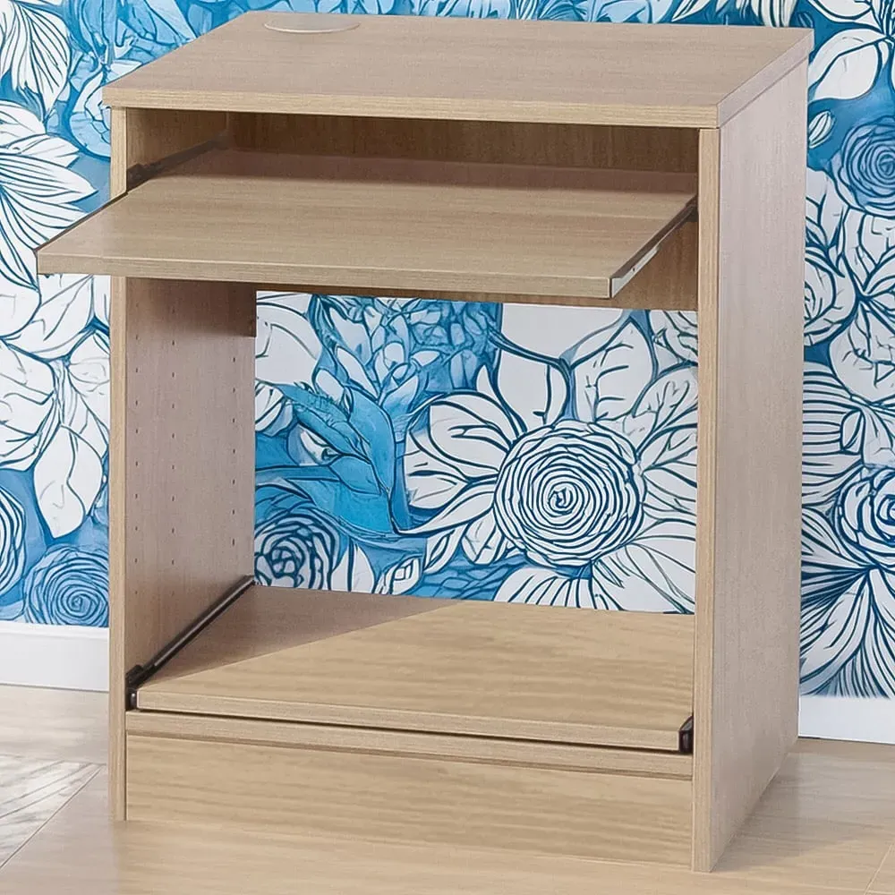 Printer Desk Stand - Brown