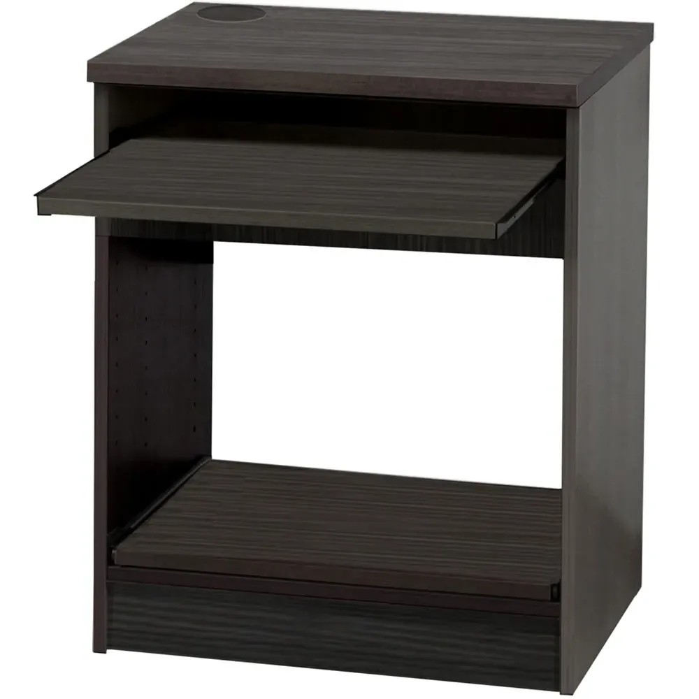 Printer Desk Stand with Storage - Black