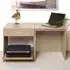 Set-01 3 Drawer Desk with Printer Shelf - Brown