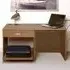 Set-01 3 Drawer Desk with Printer Shelf - Dark Brown
