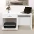 Set-01 3 Drawer Desk with Printer Shelf - White