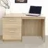 Set-04 2 Drawer Desk - Brown