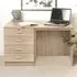 Set-05 4 Drawer Desk - Brown, MFC
