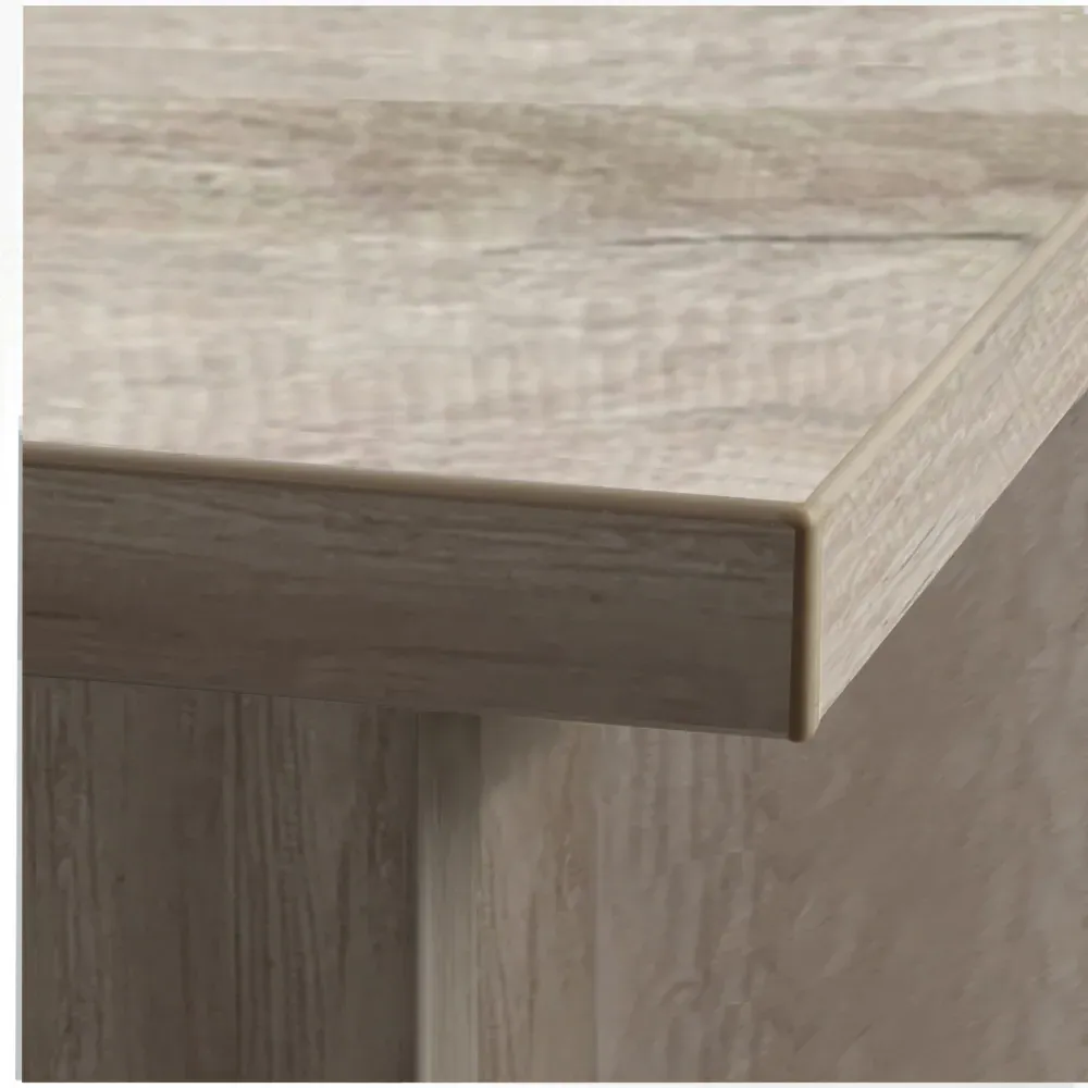 Set-05 4 Drawer Desk - Grey, MFC