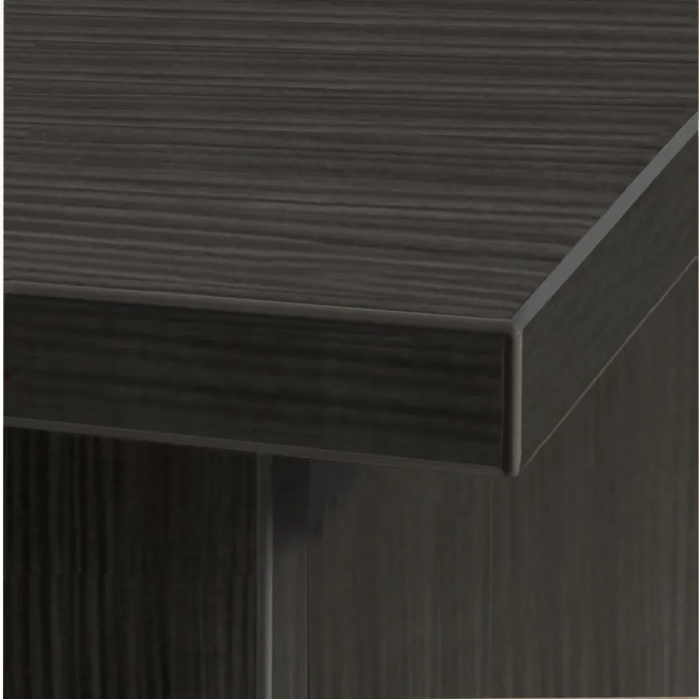 Set-08 4 Drawer Desk with Printer Shelf - Black