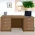 Set-09 7 Drawer Desk - Brown