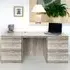 Set-09 7 Drawer Desk - Grey
