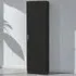 Single Door Tall Cupboard - Black