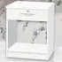Single Drawer Printer Desk Stand - White
