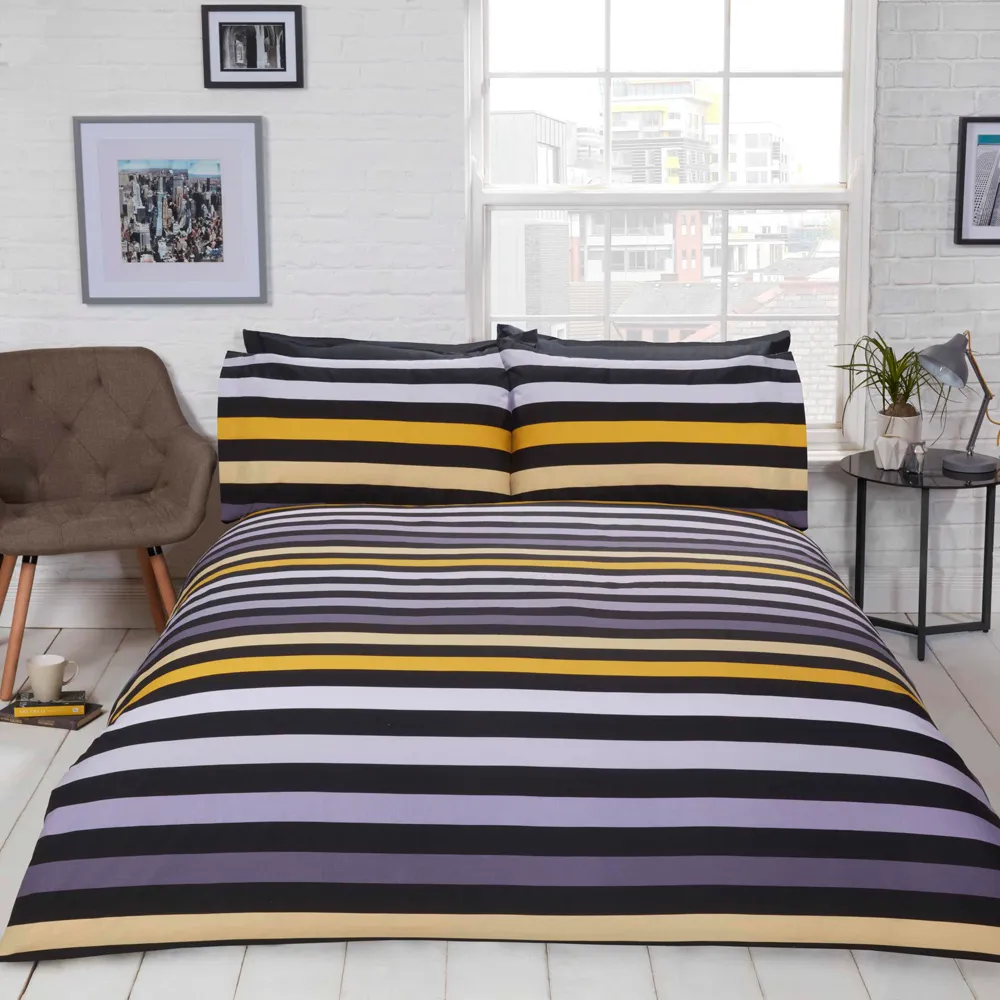 3D King Size Duvet Set - Ochre