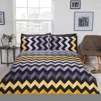3D King Size Duvet Set - Ochre