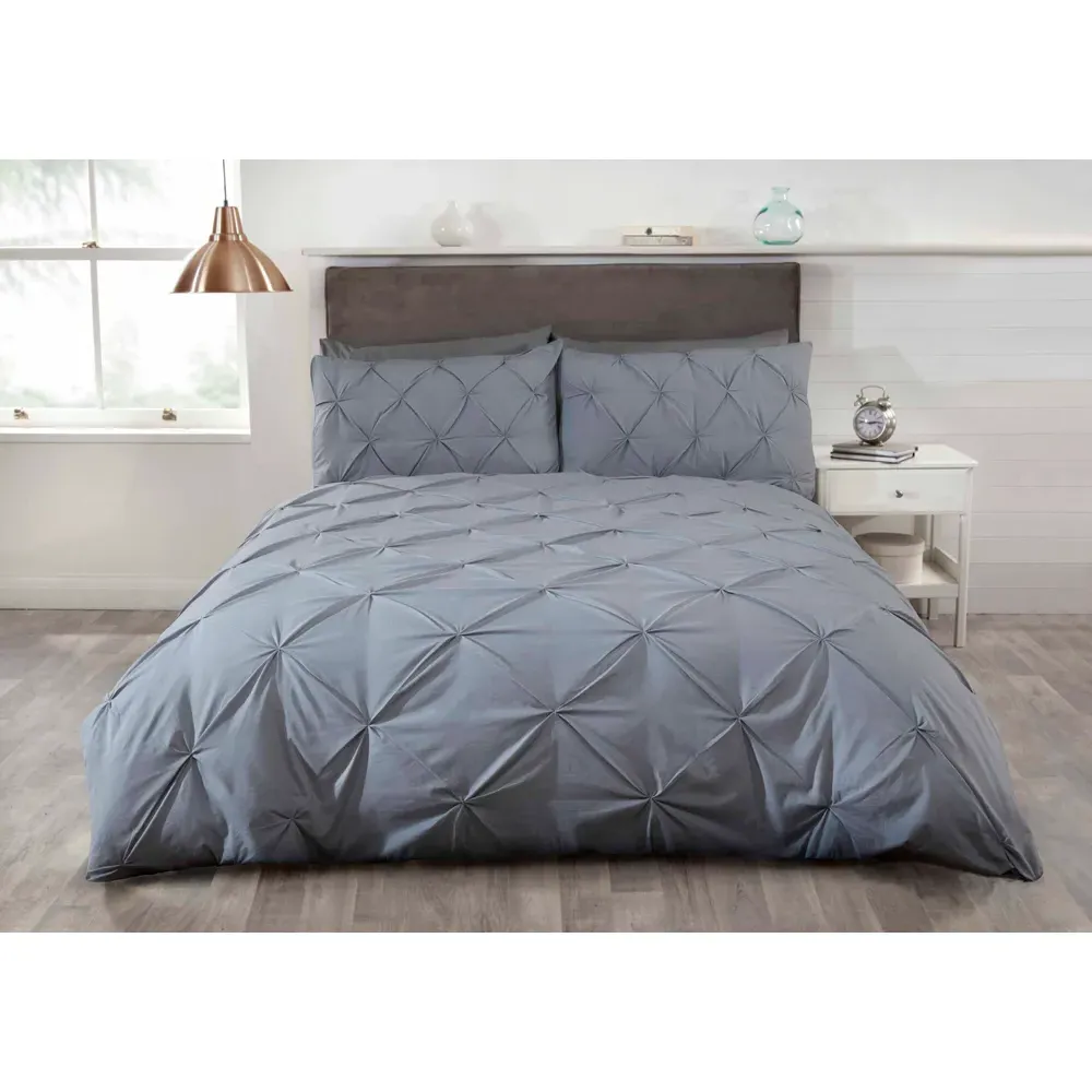 Balmoral Double Duvet Set - Silver
