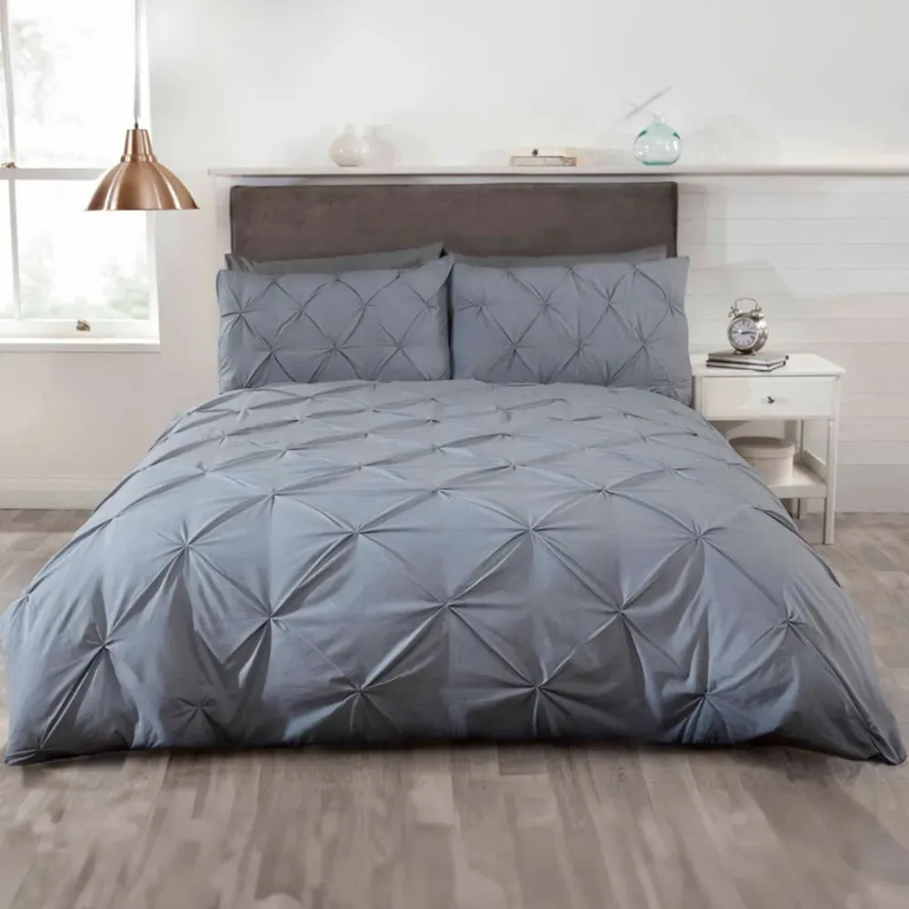 Balmoral Double Duvet Set - Silver