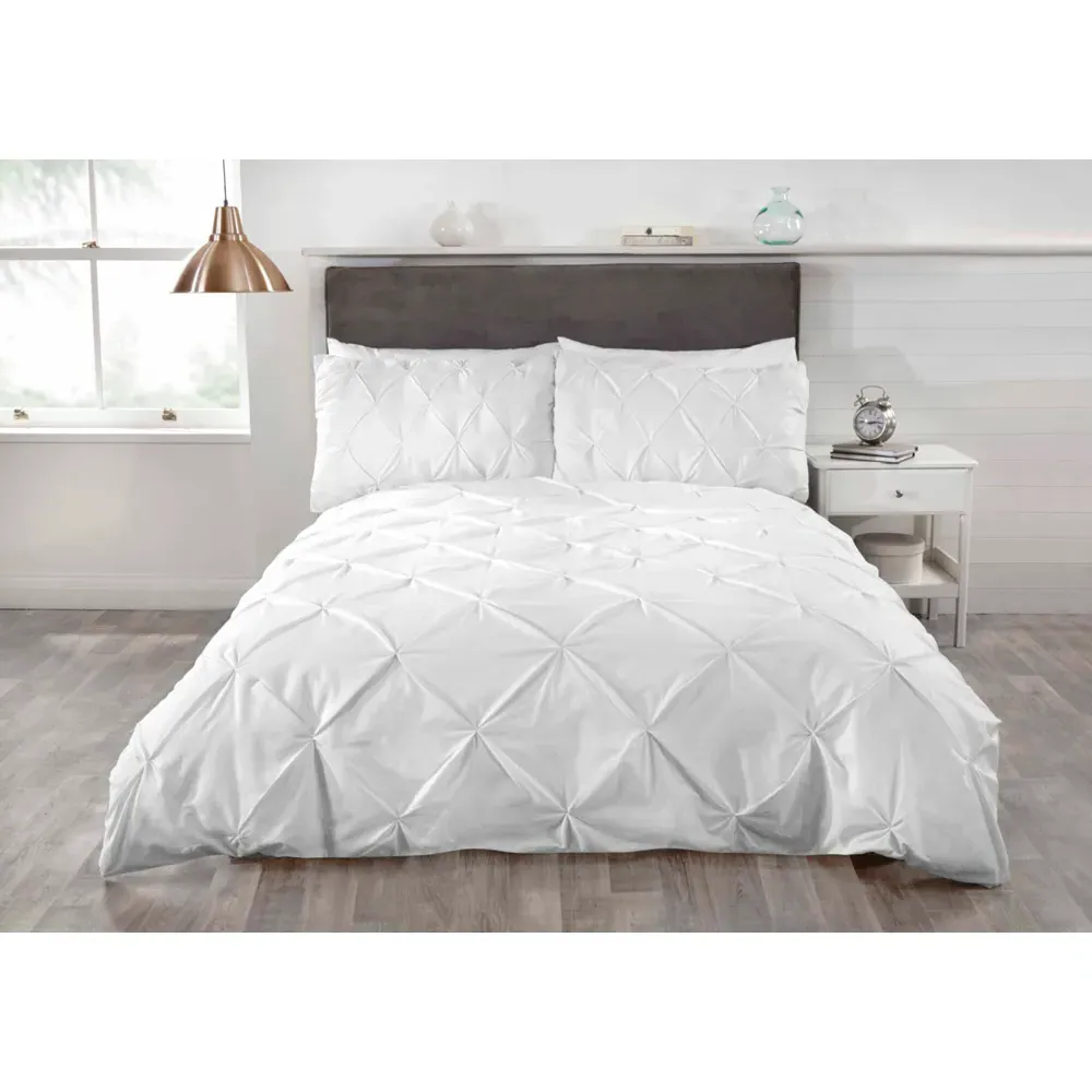 Balmoral Single Duvet Set - White