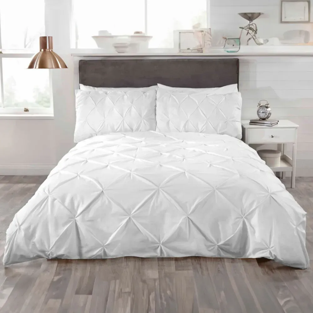 Balmoral Single Duvet Set - White image