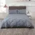 Balmoral Super King Size Duvet Set - Silver
