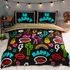 Be Happy Single Duvet Cover Set - Multicolour